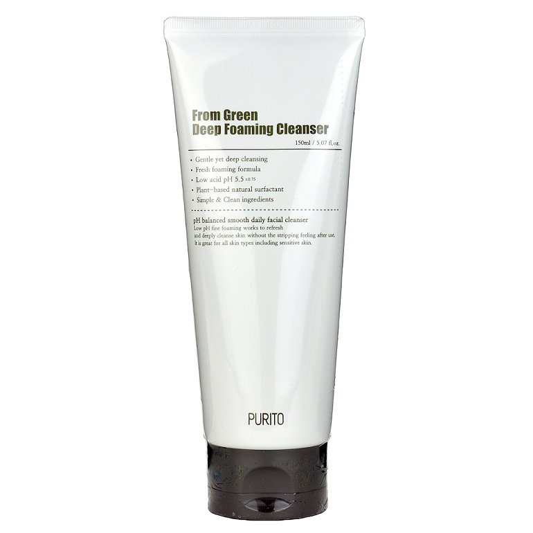 Purito From Green Deep Foaming Cleanser -- Shop KBeauty in Canada & USA at Chuusi.ca