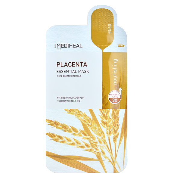 MEDIHEAL Placenta Essential Mask -- Shop Kbeauty Canada USA -- Chuusi.ca