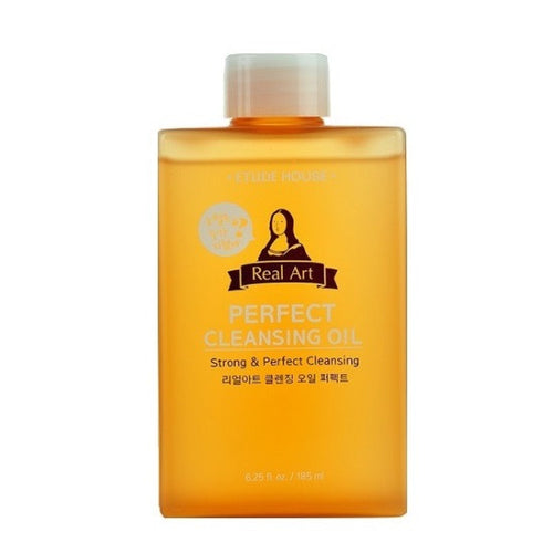 Etude House - Real Art Perfect Cleansing Oil - Strong and Perfect Cleansing | Chuusi | Shop Korean and Taiwanese Cosmetics & Skincare at Chuusi.ca - 1
