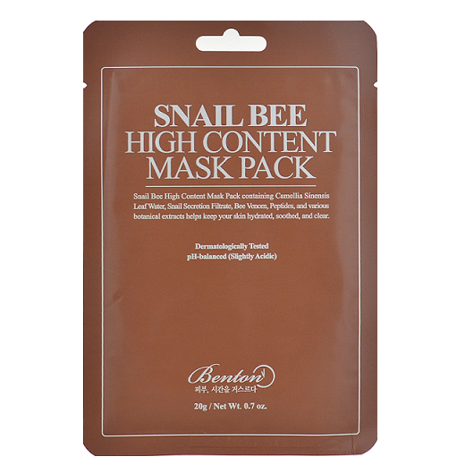 Snail Bee High Content Mask Pack (1pc) -- Product Expiry 2025 Sep 13 -- Final Sale