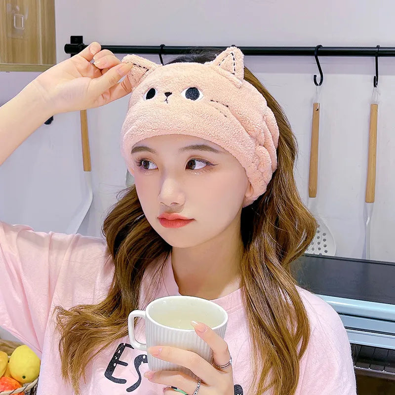Cartoon Cat Hair Band (1pc)