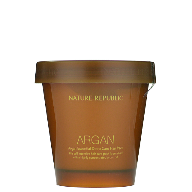 Nature Republic Argan Essential Deep Care Hair Pack -- Shop Kbeauty Canada USA -- Chuusi.ca