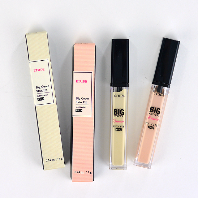 ETUDE HOUSE Big Cover Skin Fit Concealer Pro - Neutral Peach -- Shop KBeauty Canada USA -- Chuusi.ca