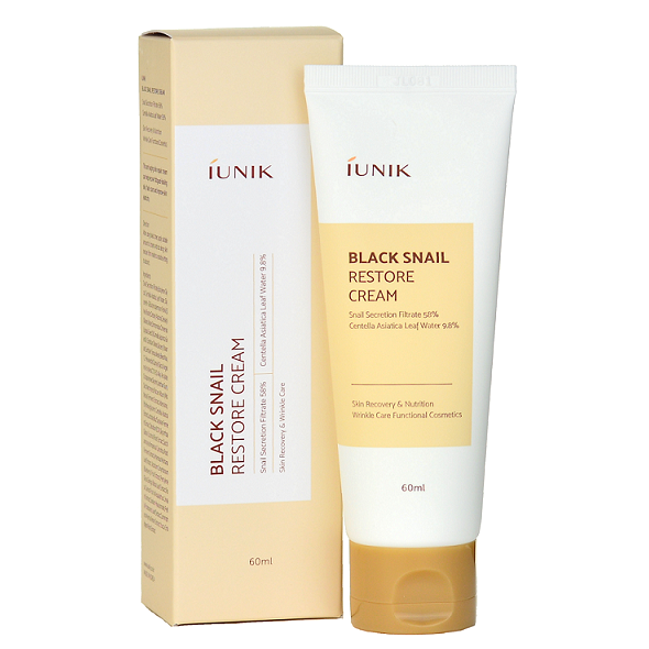 IUNIK Black Snail Restore Cream -- Shop Kbeauty in Canada & USA at Chuusi.ca