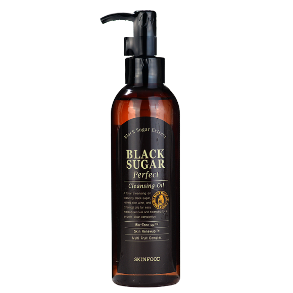 SKINFOOD Black Sugar Perfect Cleansing Oil -- Shop KBeauty Canada USA -- Chuusi.ca