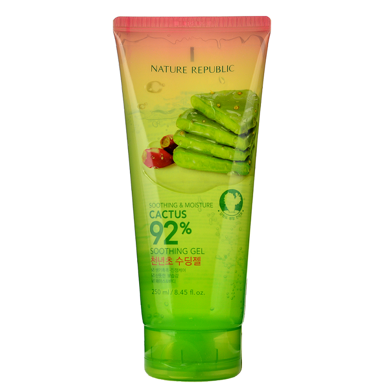 Etude House Soothing & Moisture Cactus 92% Soothing Gel -- Shop Korean Japanese Taiwanese Skincare in Canada & USA at Chuusi.ca