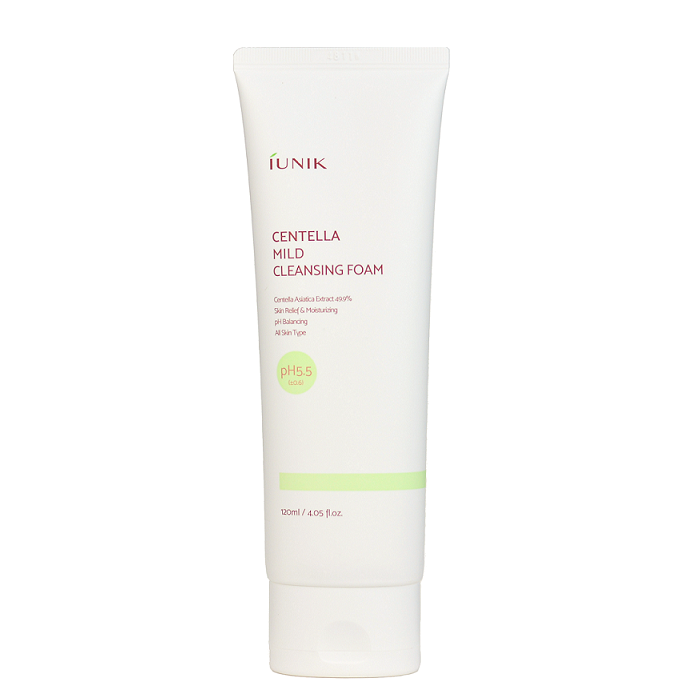 IUNIK Centella Mild Cleansing Foam -- Shop KBeauty Canada USA -- Chuusi.ca