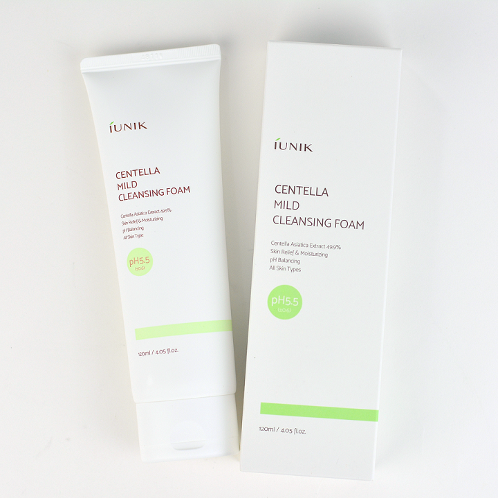 IUNIK Centella Mild Cleansing Foam -- Shop KBeauty Canada USA -- Chuusi.ca
