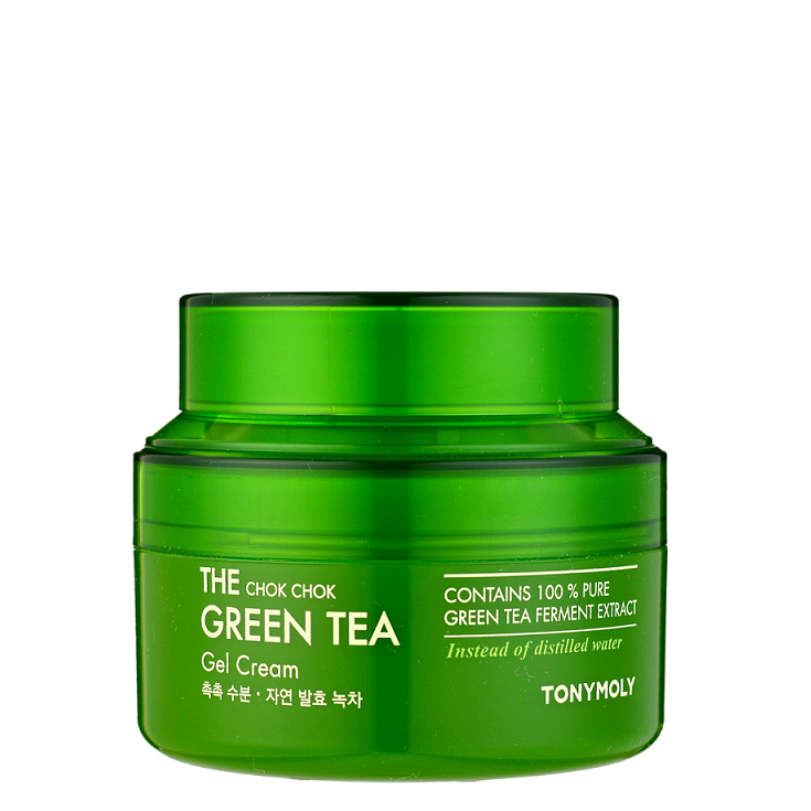 TONY MOLY The Chok Chok Green Tea Gel Cream -- Shop Korean Japanese Taiwanese Skincare in Canada & USA at Chuusi.ca