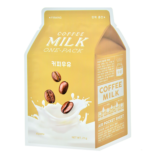 A'PIEU Coffee Milk One-Pack | Shop Korean sheet masks in Canada & USA at Chuusi.ca