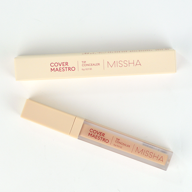 MISSHA Cover Maestro Tip Concealer - Pianissimo No.17 Neutral Beige -- Shop Korean Cosmetics Canada USA -- Chuusi.ca