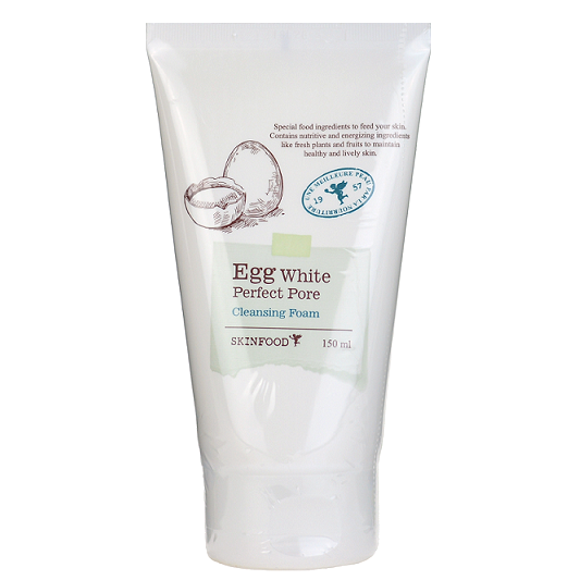 SKINFOOD Egg White Perfect Pore Cleansing Foam -- Shop KBeauty Canada USA -- Chuusi.ca