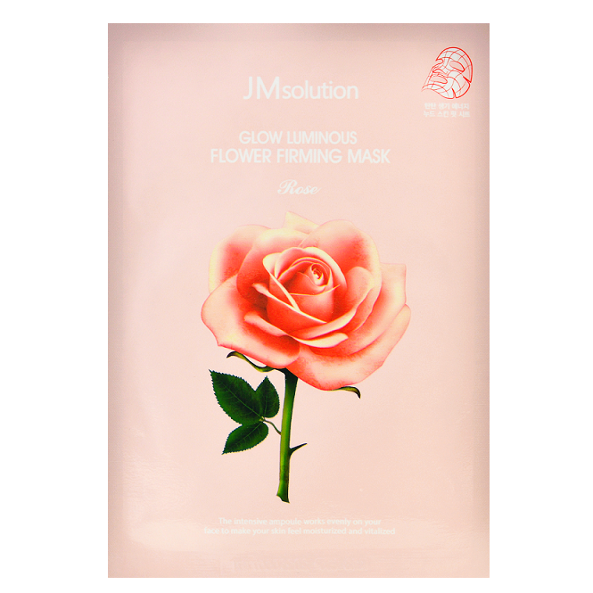JM SOLUTION Glow Luminous Flower Firming Mask Rose | Shop Korean Skincare in Canada & USA at Chuusi.ca