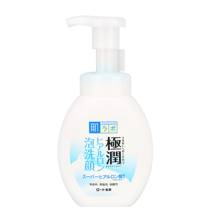 HADA LABO Gokujyun Super Hyaluronic Acid Foam Cleanser | Shop Hada Labo Japanese Cleanser in Canada & USA at Chuusi.ca