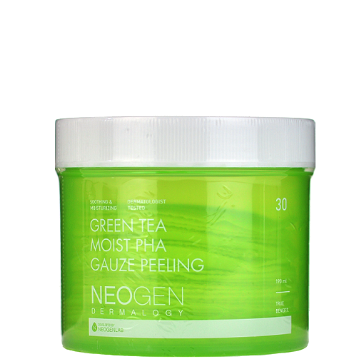 Neogen Green Tea Moist PHA Gauze Peeling -- Chuusi.ca