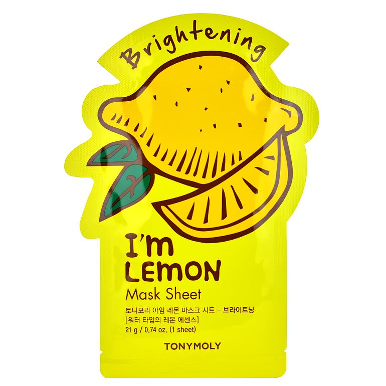 Tony Moly I'm Lemon Mask Sheet -- Shop Korean Japanese Taiwanese skincare in Canada & USA at Chuusi.ca