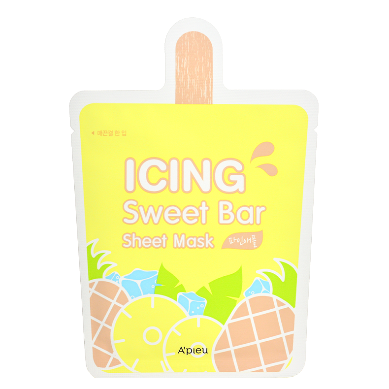 A'PIEU Icing Sweet Bar Sheet Mask - Pineapple -- Shop Korean Japanese Taiwanese Skincare in Canada & USA at Chuusi.ca