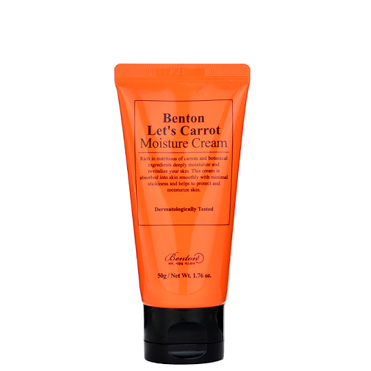 BENTON Let's Carrot Moisture Cream -- Shop KBeauty in Canada & USA at Chuusi.ca