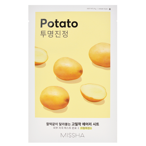 MISSHA Airy Fit Sheet Mask - Potato | Shop Korean Skincare in Canada & USA at Chuusi.ca