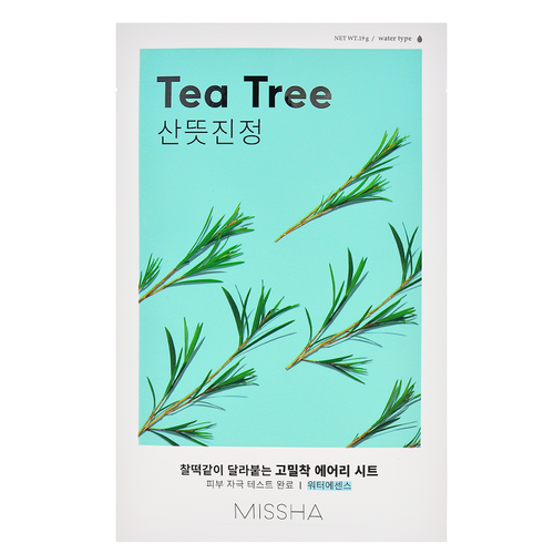 MISSHA Airy Fit Sheet Mask - Tea Tree | Shop Korean Skincare in Canada & USA at Chuusi.ca
