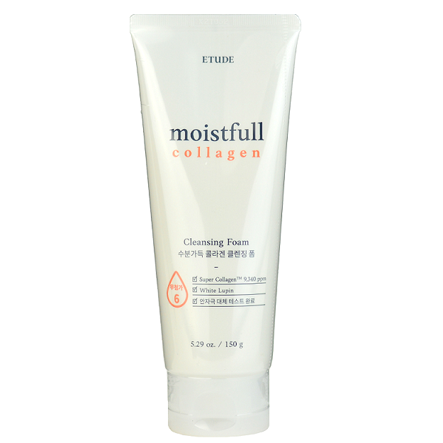 ETUDE HOUSE Moistfull Collagen Cleansing Foam -- Shop KBeauty Canada USA -- Chuusi.ca