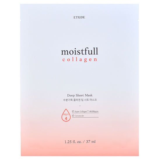 ETUDE HOUSE Moistfull Collagen Deep Sheet Mask -- Shop KBeauty Canada USA -- Chuusi.ca