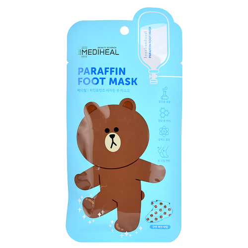 Mediheal Line Friends Paraffin Foot Mask -- Shop KBeauty Canada USA -- Chuusi.ca