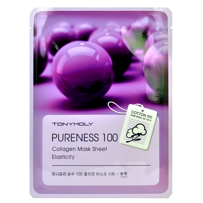 Tony Moly - Pureness 100 Collagen Mask Sheet | Chuusi | Shop Korean and Taiwanese Cosmetics & Skincare at Chuusi.ca