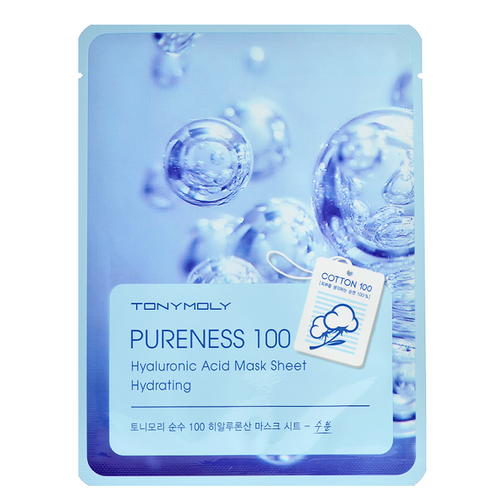 Tony Moly - Pureness 100 Hyaluronic Acid Mask Sheet | Chuusi | Shop Korean and Taiwanese Cosmetics & Skincare at Chuusi.ca
