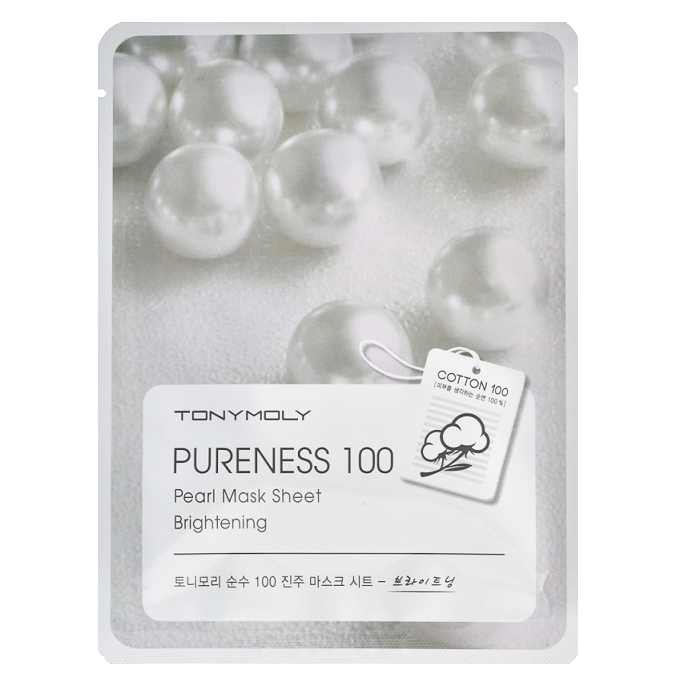 Tony Moly - Pureness 100 Pearl Mask Sheet | Chuusi | Shop Korean and Taiwanese Cosmetics & Skincare at Chuusi.ca