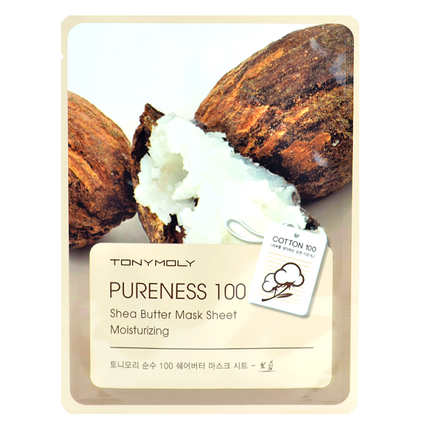 Tony Moly - Pureness 100 Shea Butter Mask Sheet | Chuusi | Shop Korean and Taiwanese Cosmetics & Skincare at Chuusi.ca