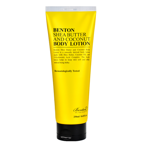 BENTON Shea Butter And Coconut Body Lotion -- Shop Korean Japanese Taiwanese Skincare in Canada & USA at Chuusi.ca