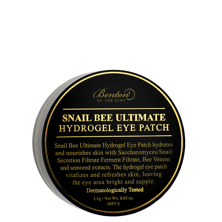 BENTON Snail Bee Ultimate Hydrogel Eye Patch -- Shop Korean Japanese Taiwanese Skincare in Canada & USA at Chuusi.ca
