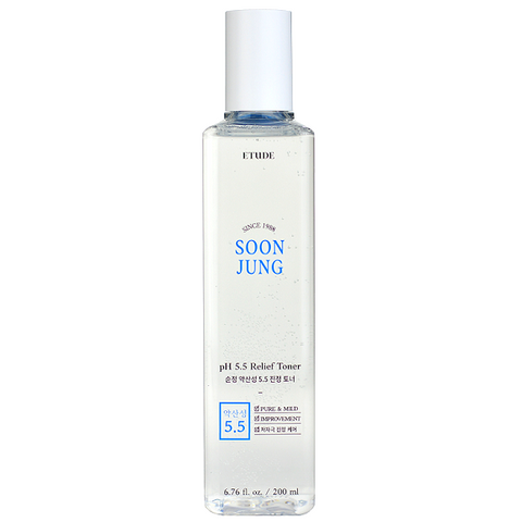 ETUDE HOUSE Soon Jung pH 5.5 Relief Toner 200ml Canada USA