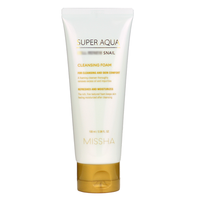 Super Aqua Snail Cleansing Foam