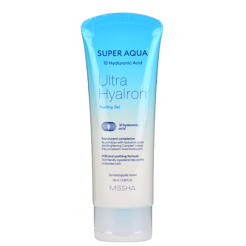 Missha Super Aqua Ultra Hyalron Peeling Gel -- Shop KBeauty Canada USA -- Chuusi.ca