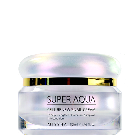 MISSHA Super Aqua Cell Renew Snail Cream | Shop Missha Korean skincare cosmetics in Canada & USA at Chuusi