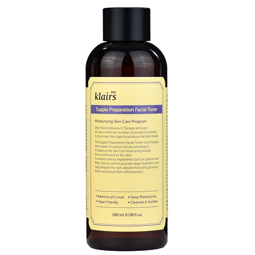 KLAIRS Supple Preparation Facial Toner -- Shop KBeauty Canada USA -- Chuusi.ca