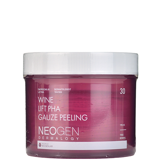 Neogen Wine Lift PHA Gauze Peeling -- Chuusi.ca